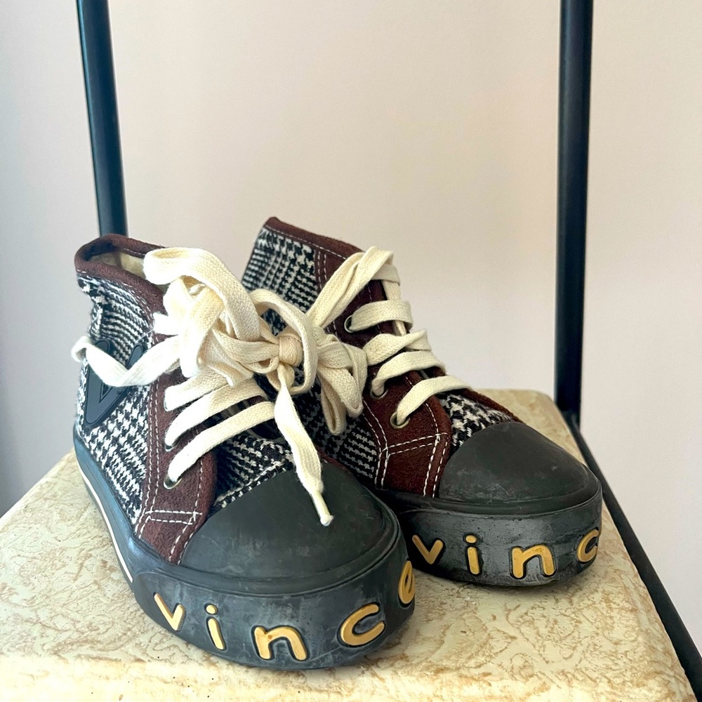 Vincent High Top Brown multi sneaker-Size 28 (11)